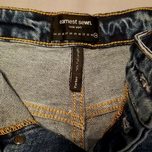 Knee Cut Out Jean's by Earnest Sewn! - Picture 1 of 6
